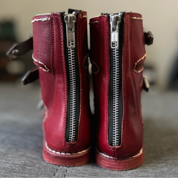 EUC FREEBIRD CLEOPATRA RED SIZE *6 - Picture 4 of 9